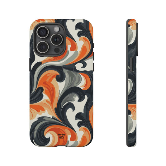 Baroque Swirl | Tough Phone Case, view 2048 — Soul Flow Apparel