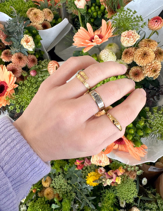 Faith Hope Love Ring – Christian Ring