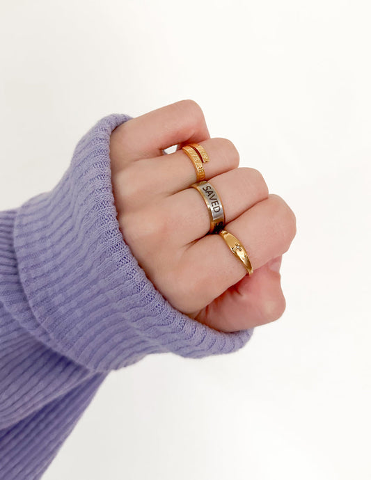 Saved Ring – Christian Ring