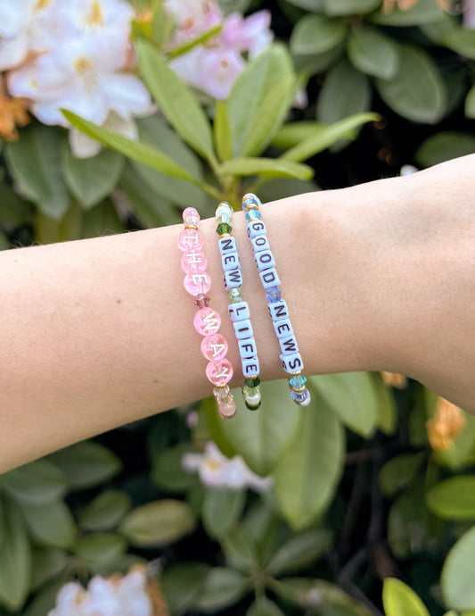 The Way Letter Bracelet – Christian Letter Bracelet