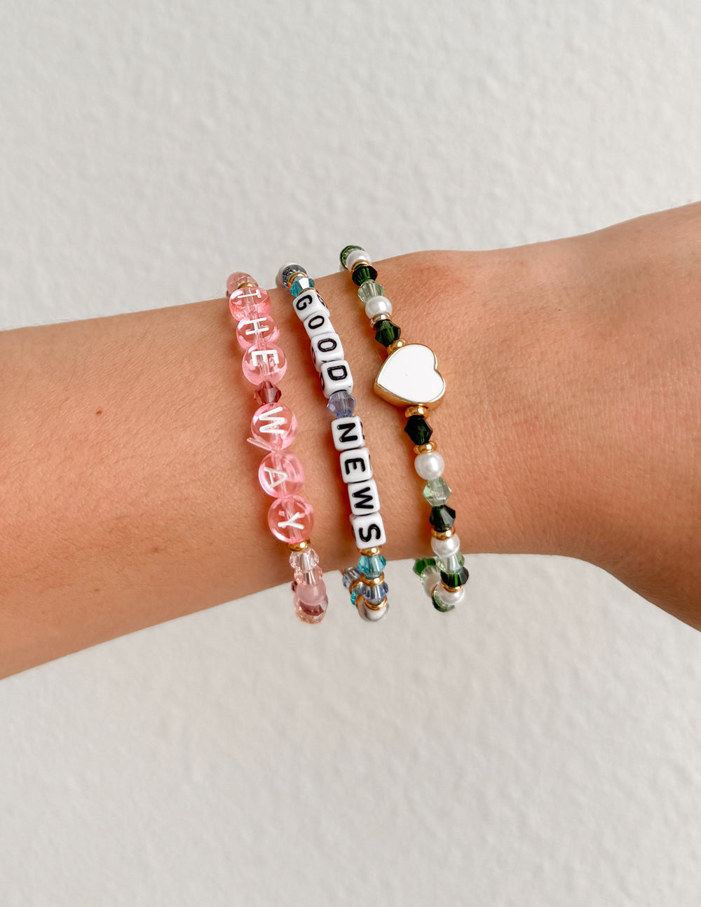 The Way Letter Bracelet – Christian Letter Bracelet