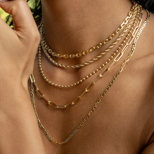 Carrie Paper Clip Necklace — Soul Flow Apparel