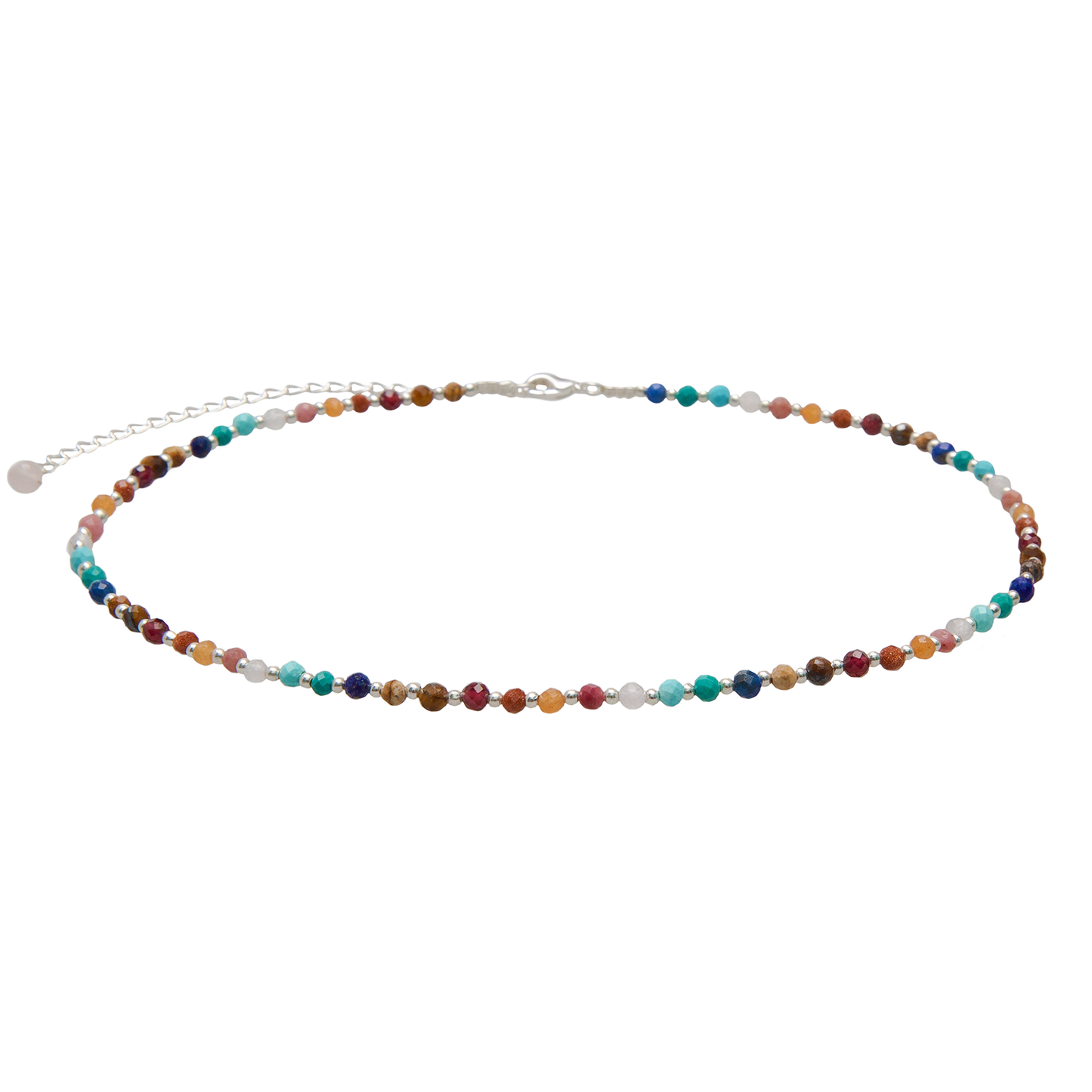 Master Healer 3mm + 2mm Necklace Stack, view 1 — Soul Flow Apparel