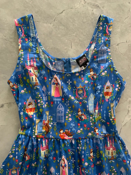 Sleeping Beauty Fit & Flare Dress, view 2 — Soul Flow Apparel
