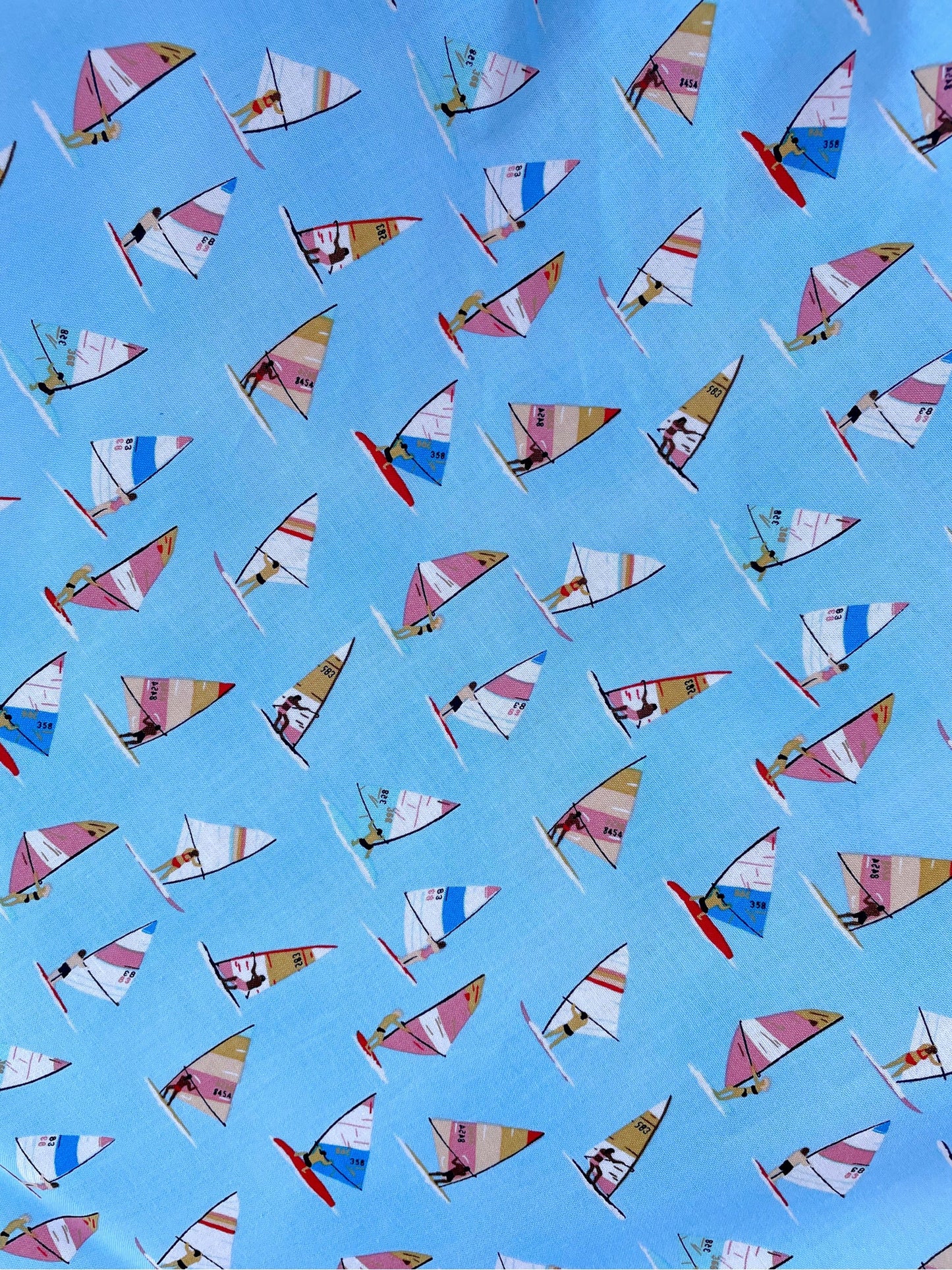 Elizabeth Dress in Windsurfer, view 4 — Soul Flow Apparel