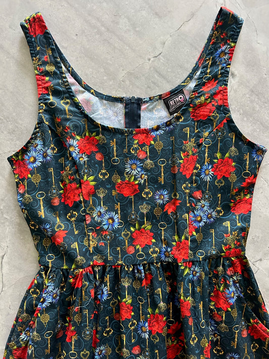 Keys Fit & Flare Dress, view 1 — Soul Flow Apparel