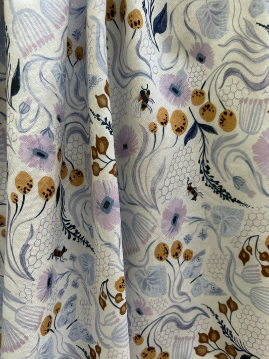 Pollinators Vintage Dress — Soul Flow Apparel