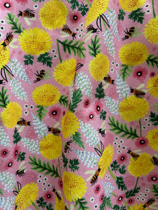 Bees & Dandelions Skater Skirt — Soul Flow Apparel