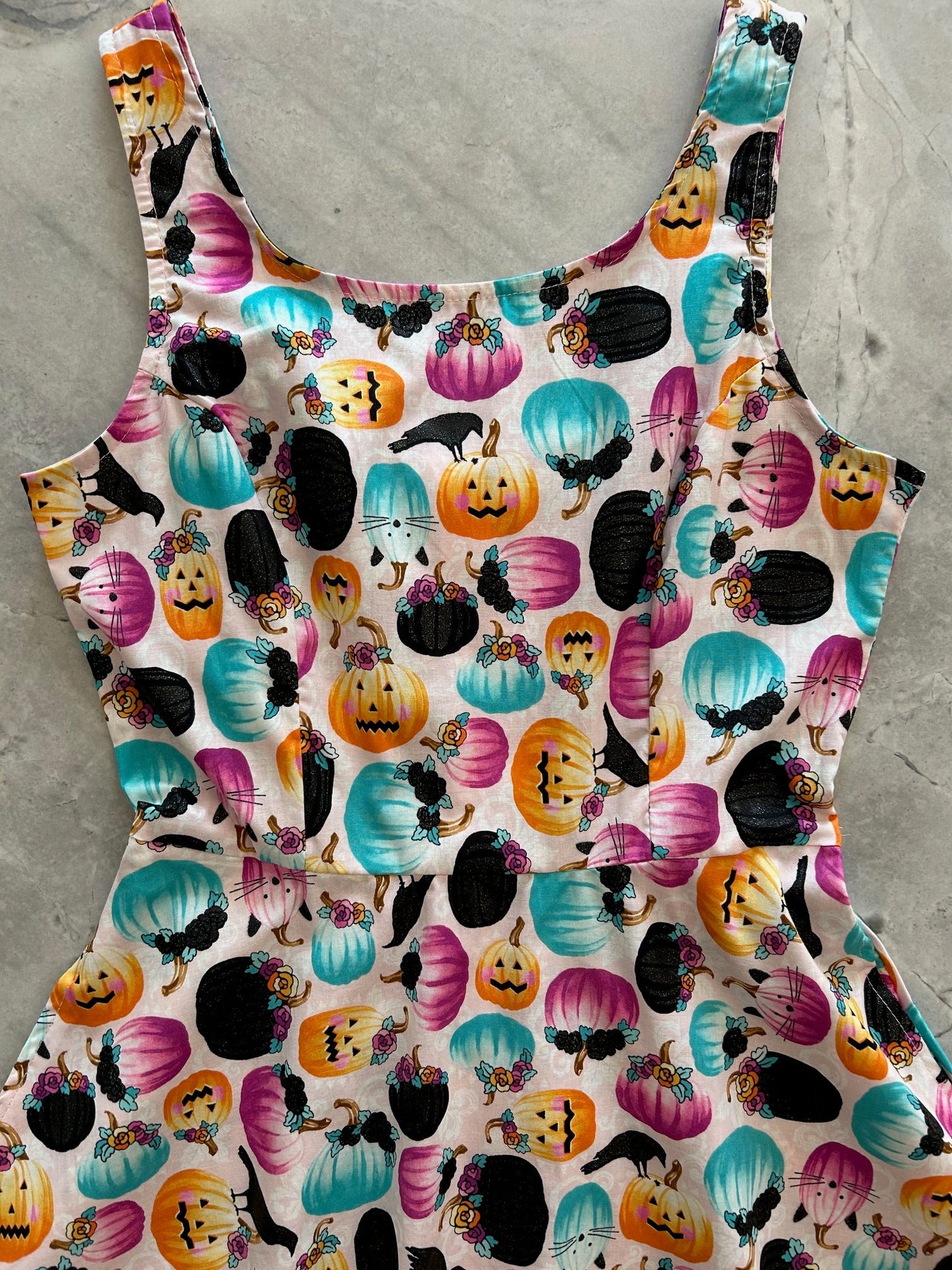 Pumpkin & Crow Skater Dress — Soul Flow Apparel