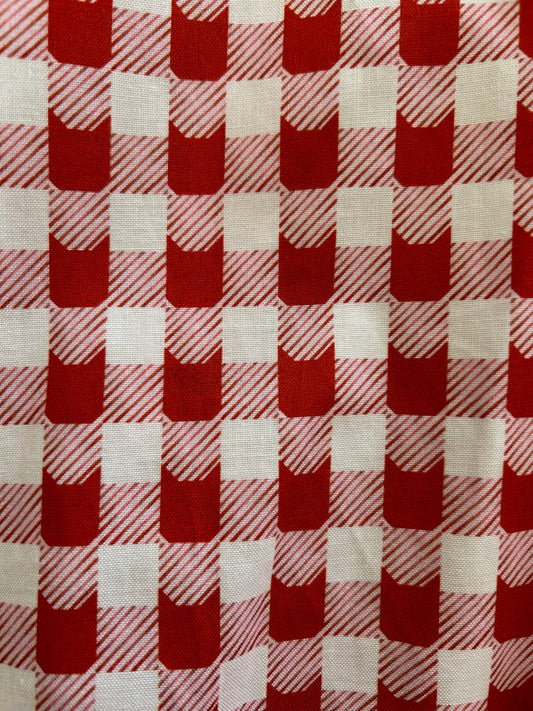 Red Check Kitties Skater Skirt — Soul Flow Apparel
