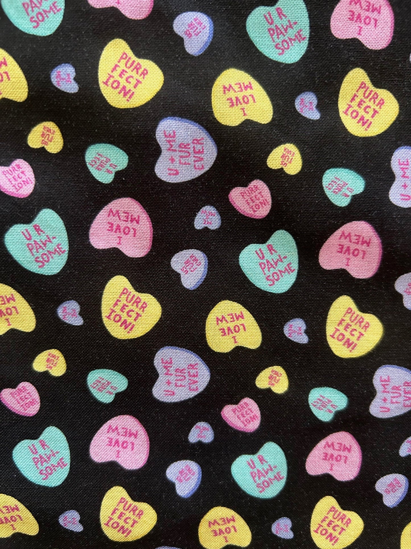 Conversation Hearts Bow Top — Soul Flow Apparel