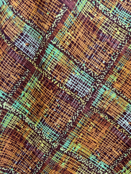 Rust Plaid Doris Skirt — Soul Flow Apparel