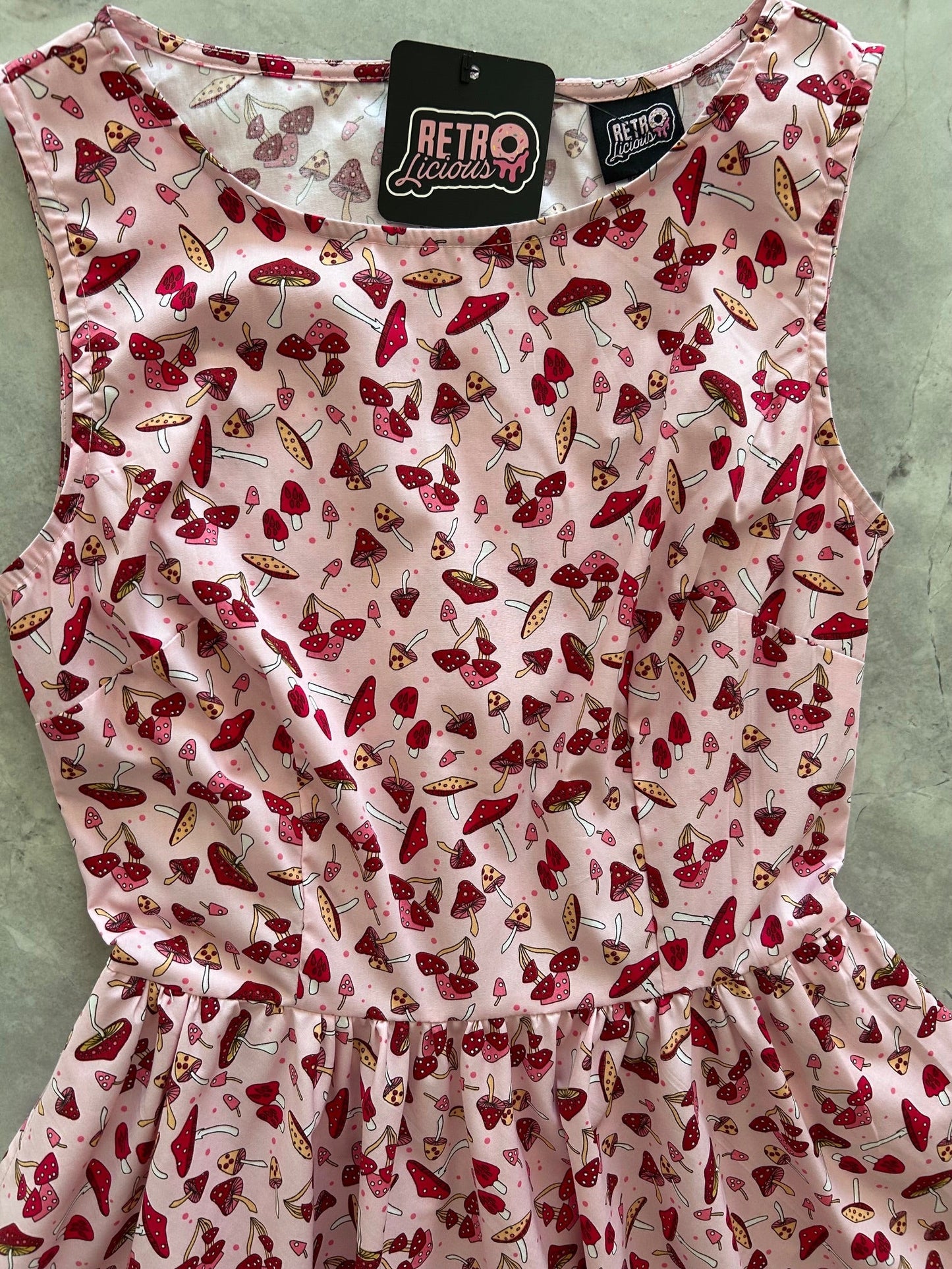 Toadstool Vintage Dress — Soul Flow Apparel