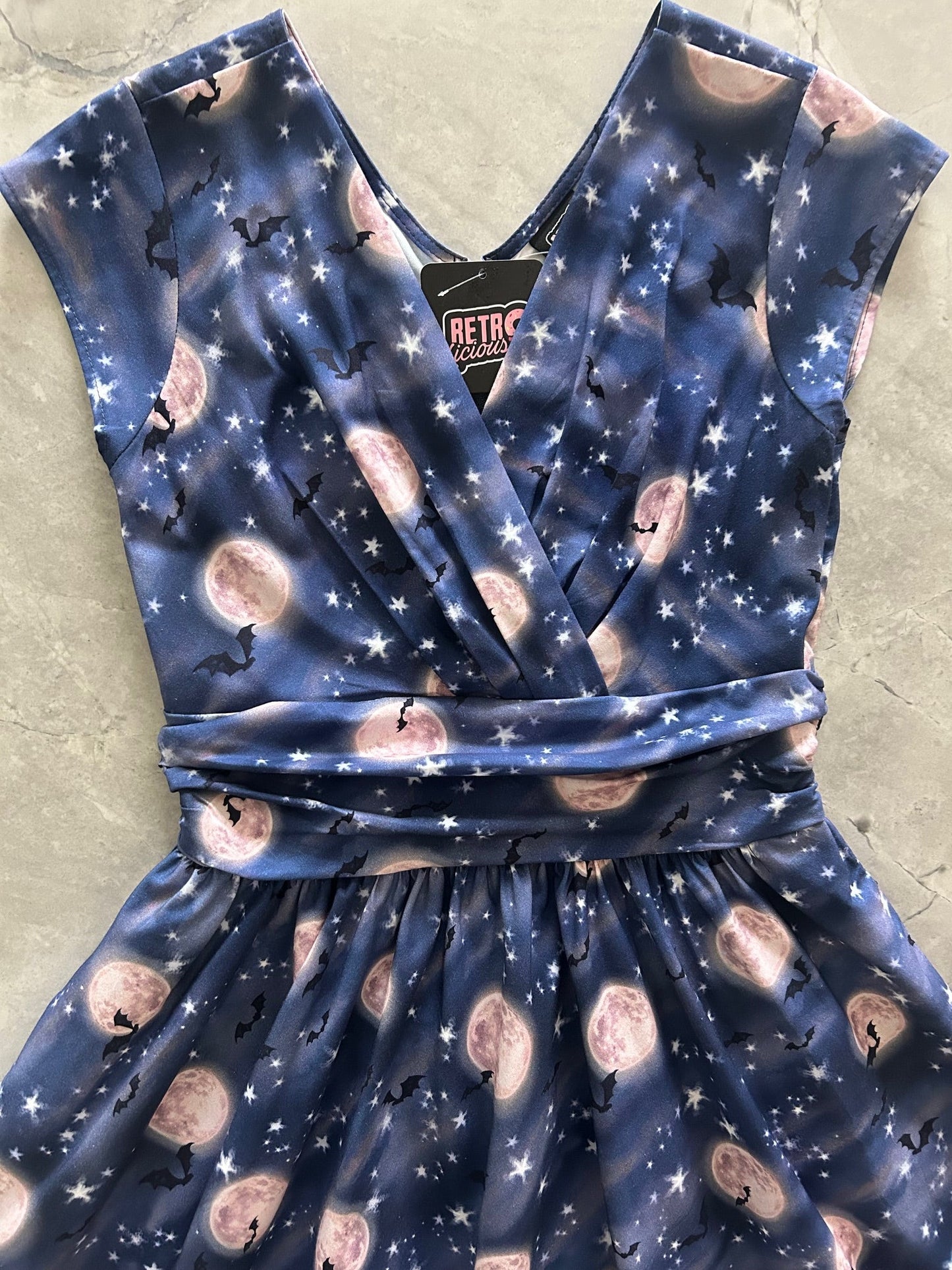 Bat Moon Greta Dress — Soul Flow Apparel