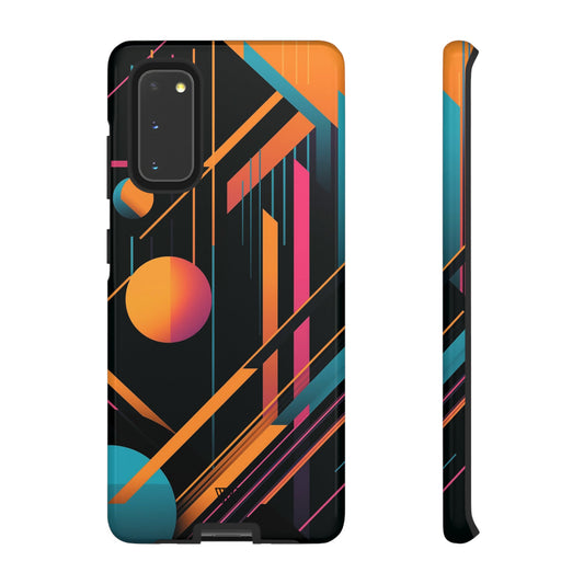 Bold Retro Lines | Tough Phone Case, view 2048 — Soul Flow Apparel