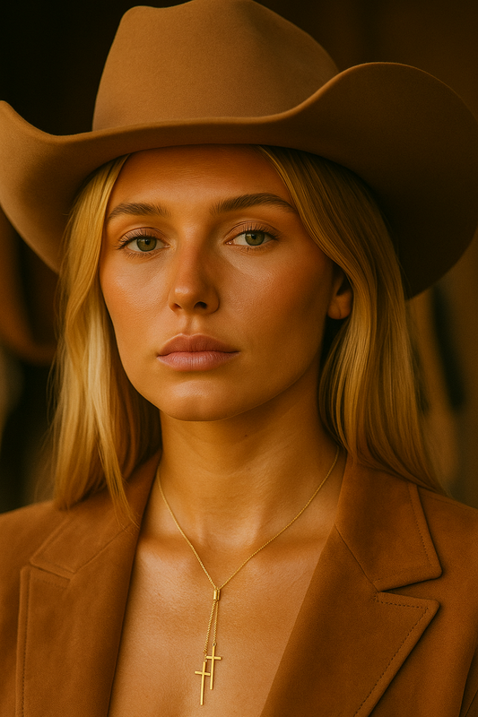 Lariat Double Cross — Soul Flow Apparel
