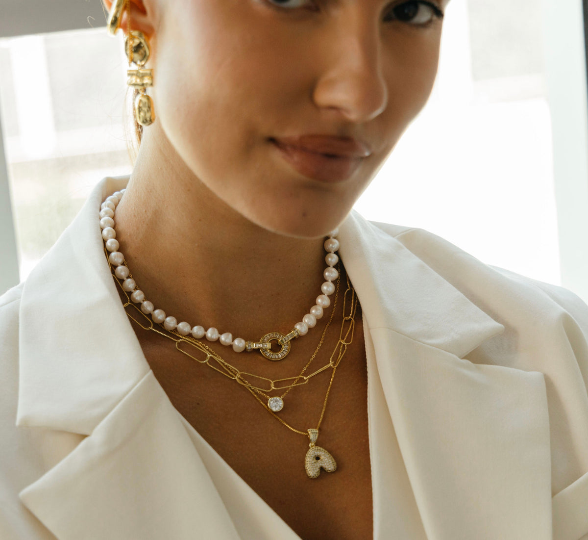 Kelly Pearl Necklace — Soul Flow Apparel
