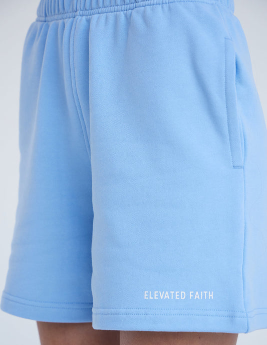 Basics Lake Blue Women's Short – Christian Short