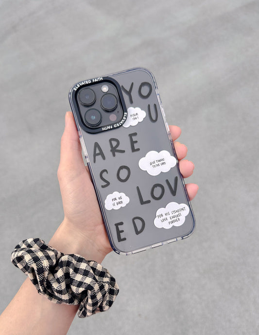 Black You Are So Loved Phone Case – Christian Phone Case