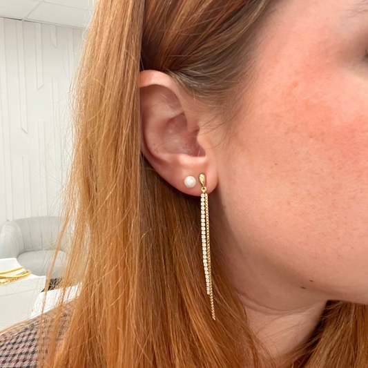 Cher Drop Earring in instagrampost — Soul Flow Apparel