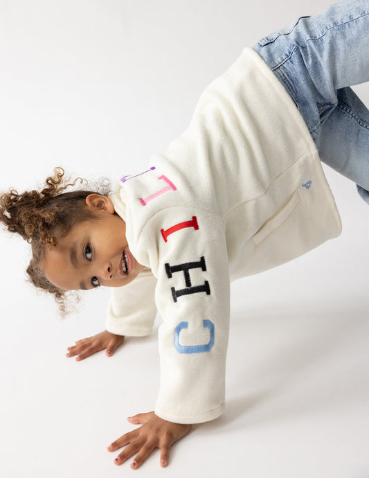 Child of God Fleece Kids Pullover – Christian Kids Jacket