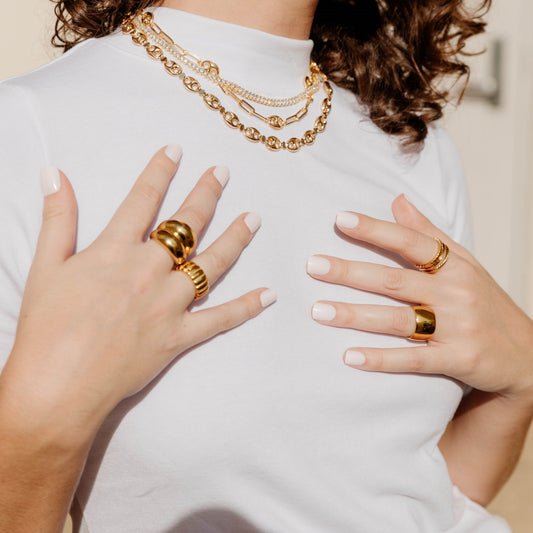 Double Dome Ring — Soul Flow Apparel