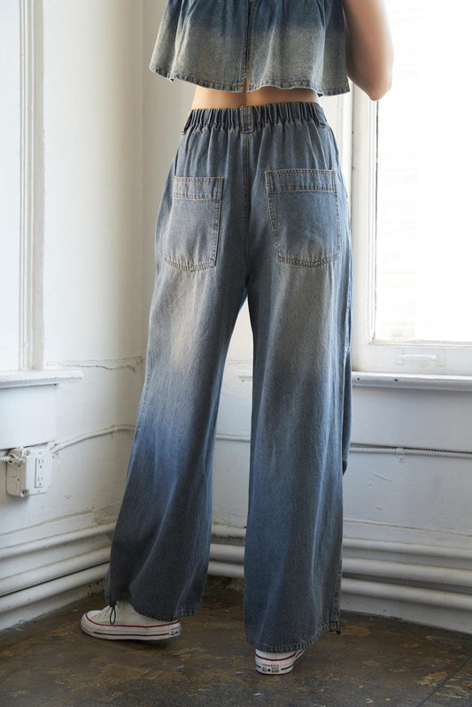 For the Better Denim Pants, view 5 — Soul Flow Apparel
