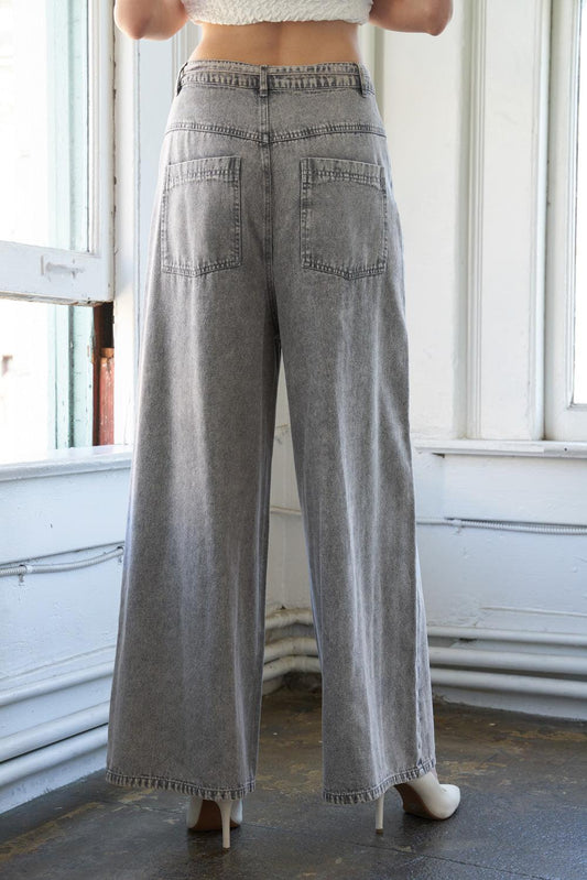 When I Met You Denim Pants, view 5 — Soul Flow Apparel