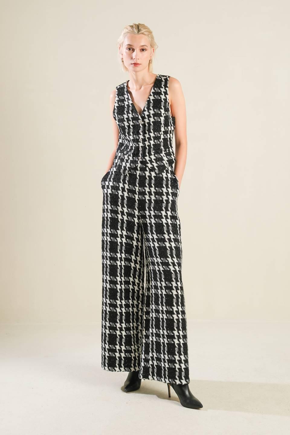 When I'm with You Woven Pants in black multi, view 7 — Soul Flow Apparel