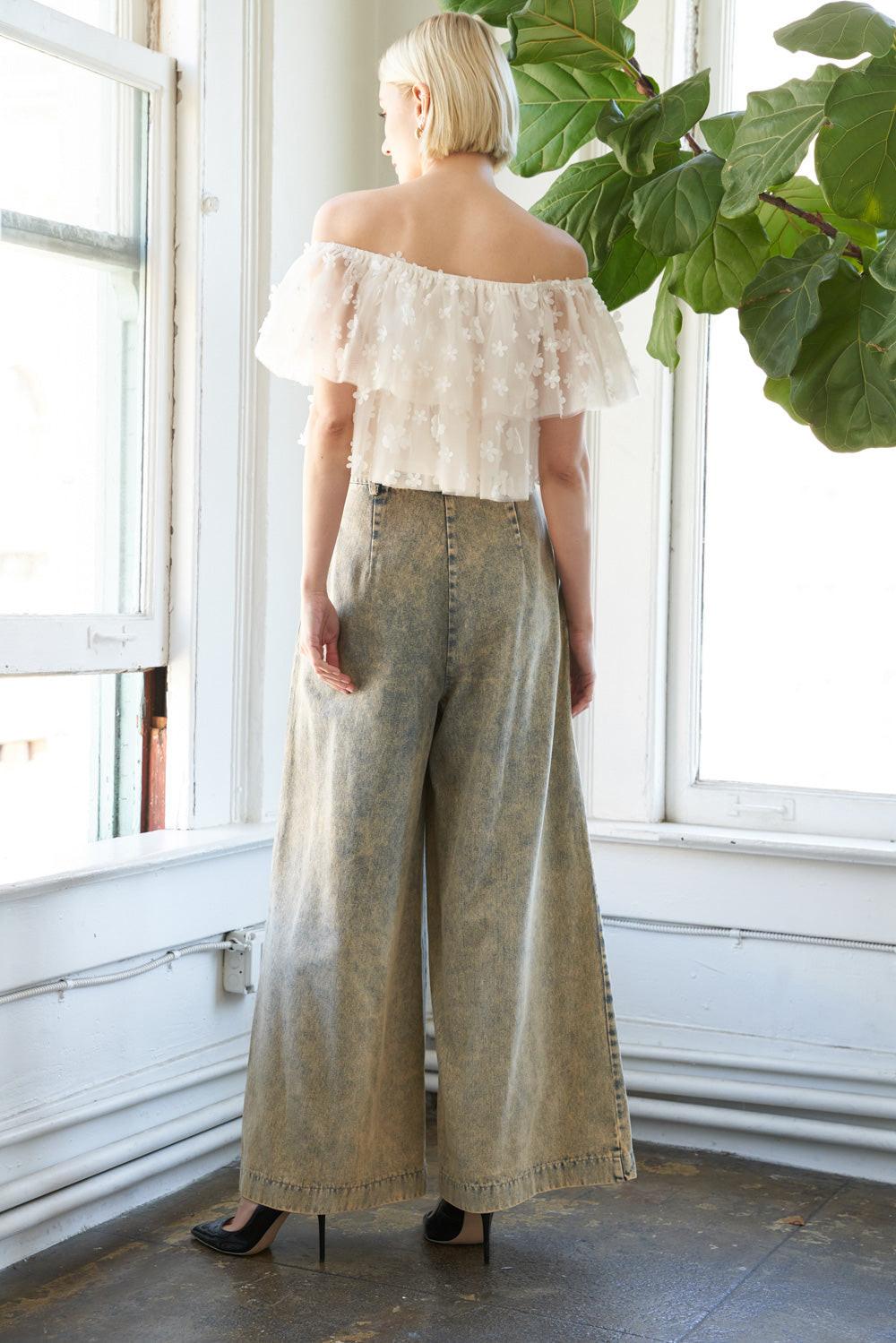Love Galore Embellished Top, view 2 — Soul Flow Apparel