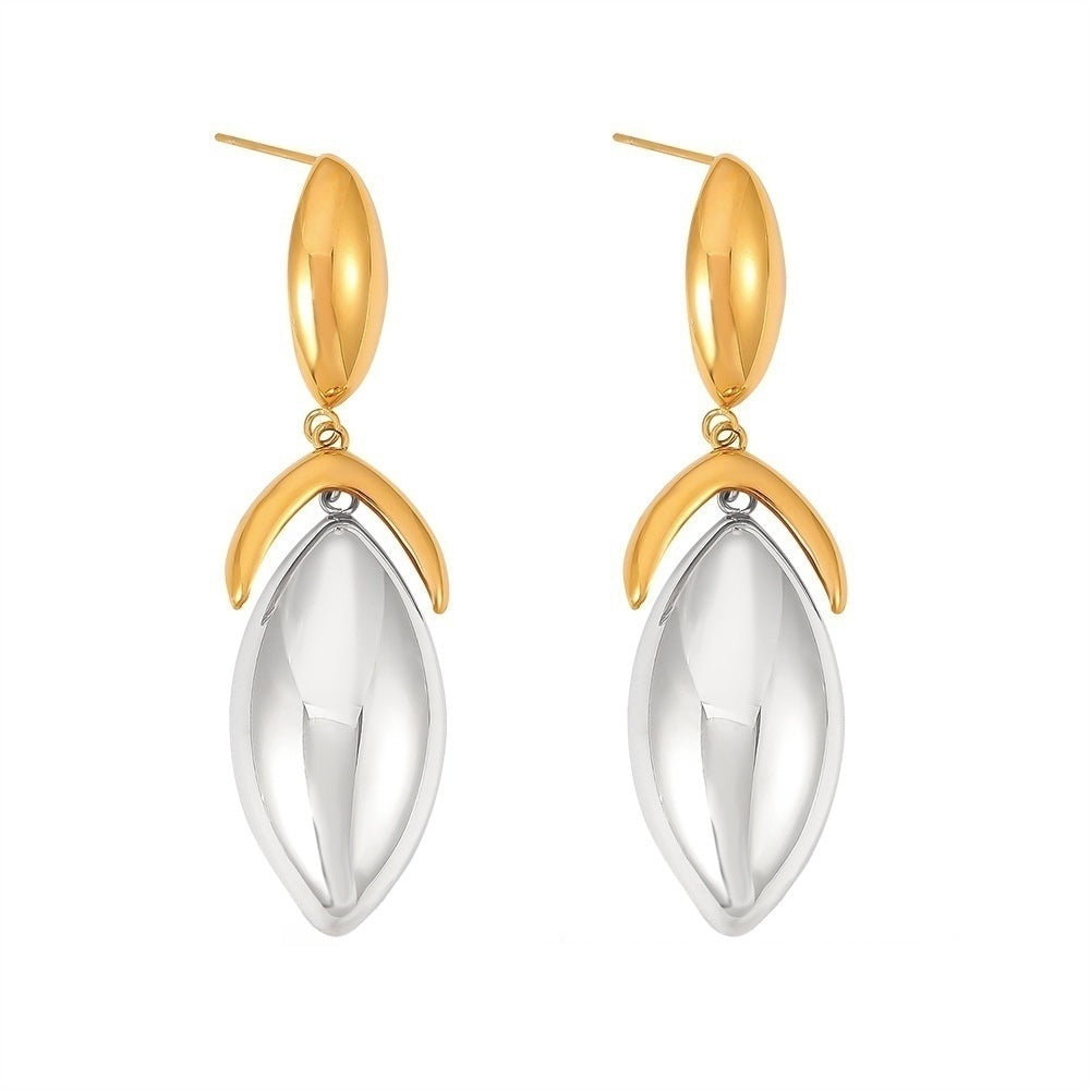 Gal Two Tone Drop Earring — Soul Flow Apparel