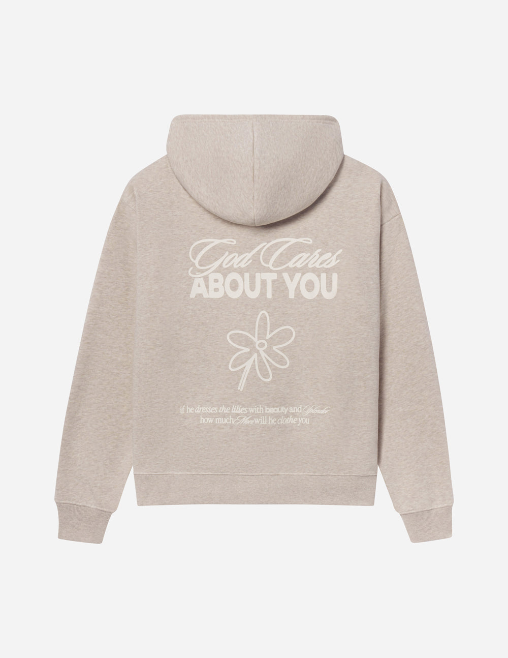 God Cares About You Unisex Hoodie – Christian Hoodie