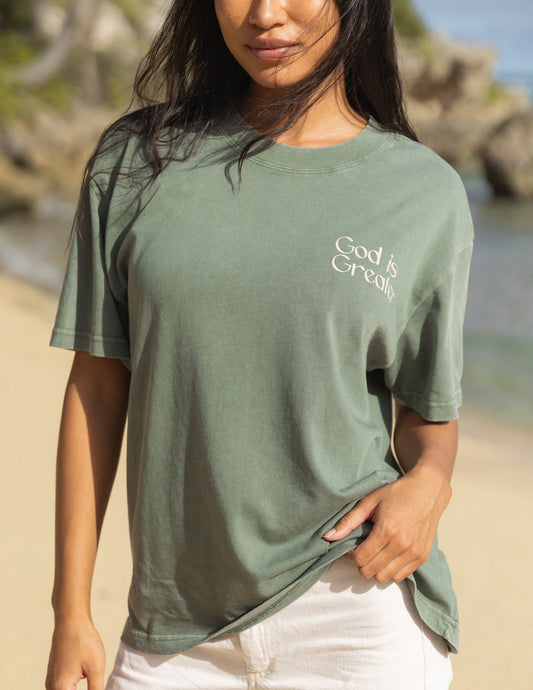 God Is Greater Unisex Tee – Christian T-Shirt