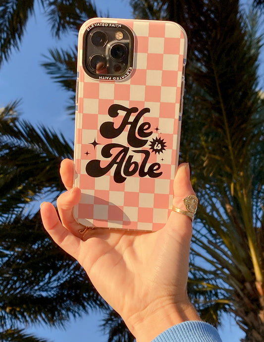 He is Able Phone Case – Christian Phone Case