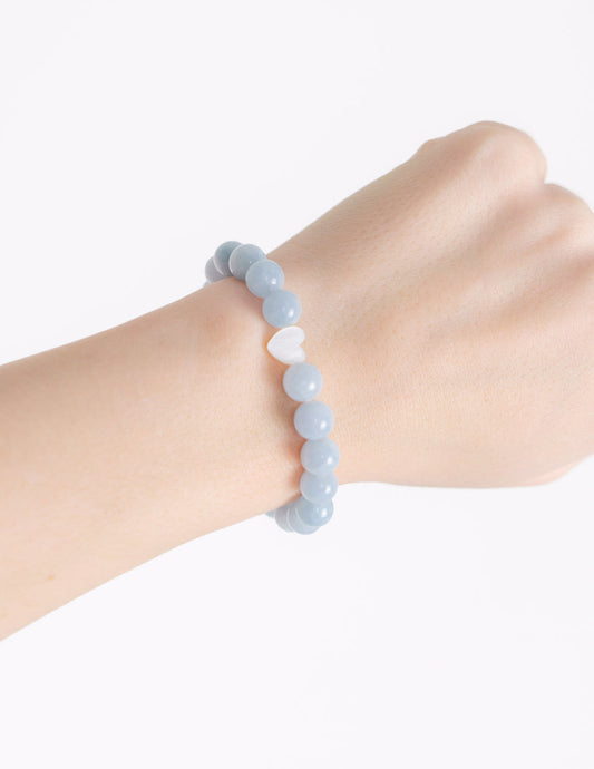 Heart – Christian Stone Bracelet