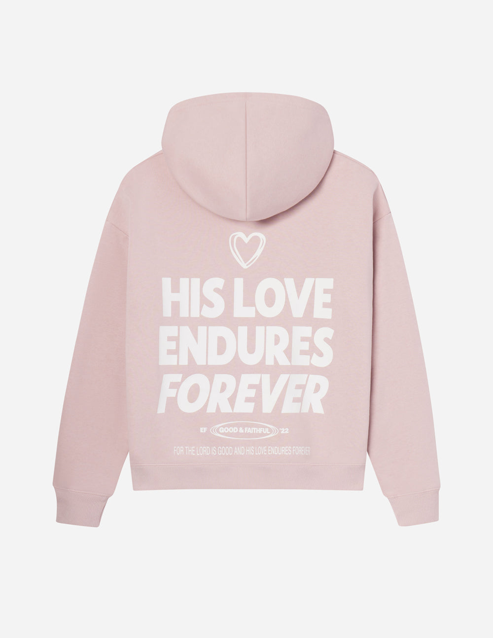 His Love Endures Forever Unisex Hoodie – Christian Hoodie