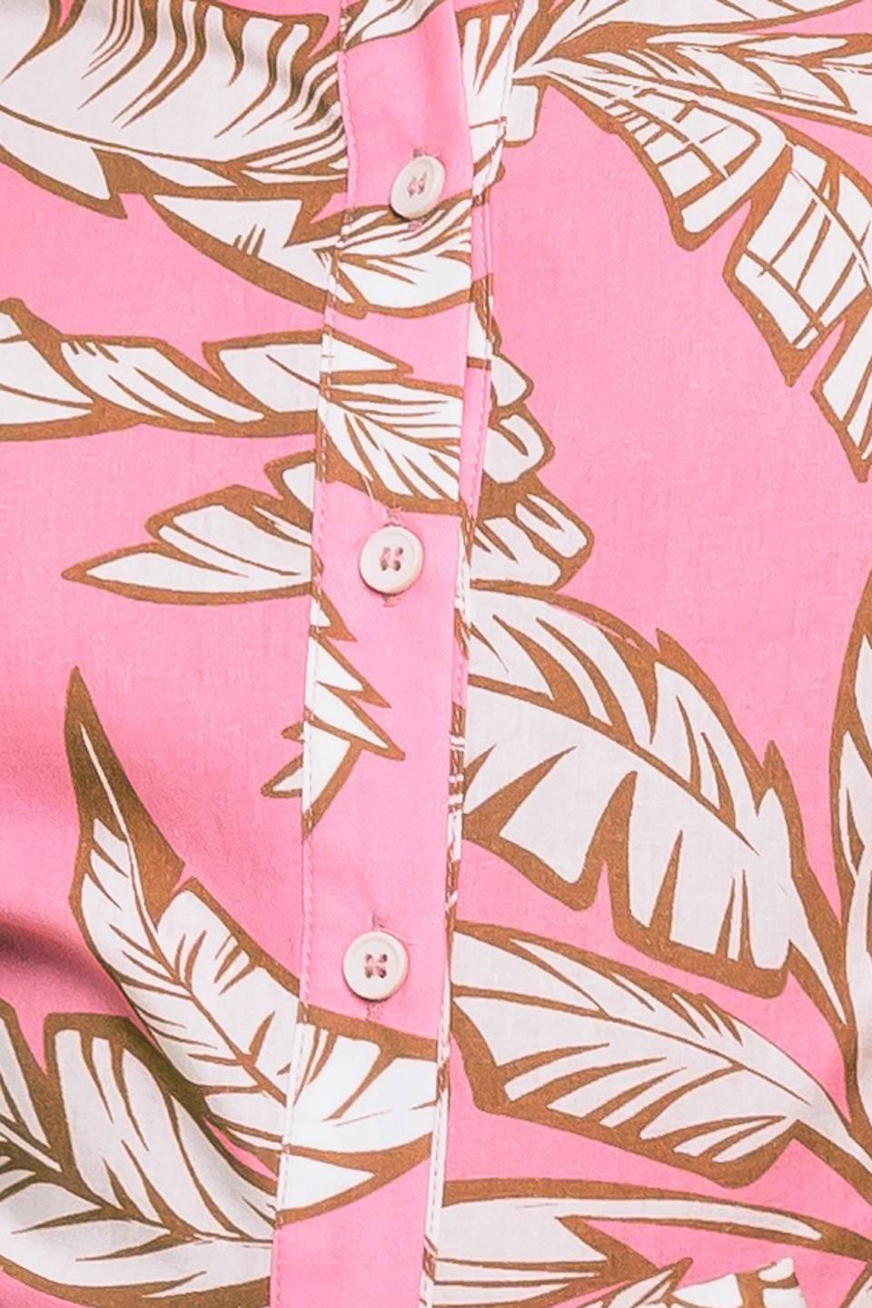 Sweet Camellia Pink Woven Midi Dress in ivory, fabric swatch — Soul Flow Apparel