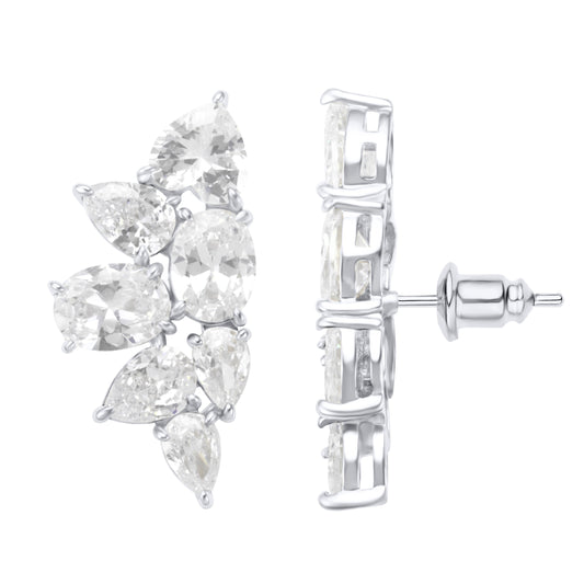 Eden Cz Earring, view 480 — Soul Flow Apparel