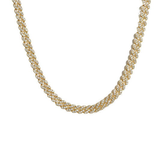 Nikki Pave Necklace, view 1500 — Soul Flow Apparel