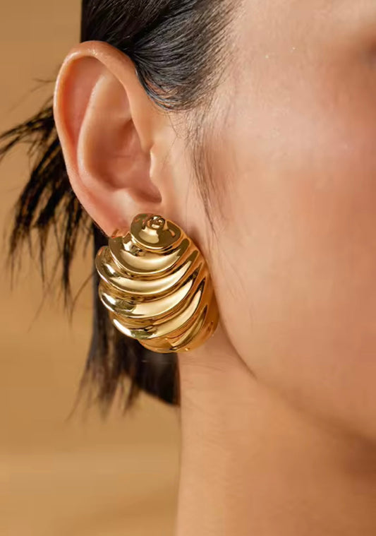 Clea Statement Earrings, view 1708 — Soul Flow Apparel
