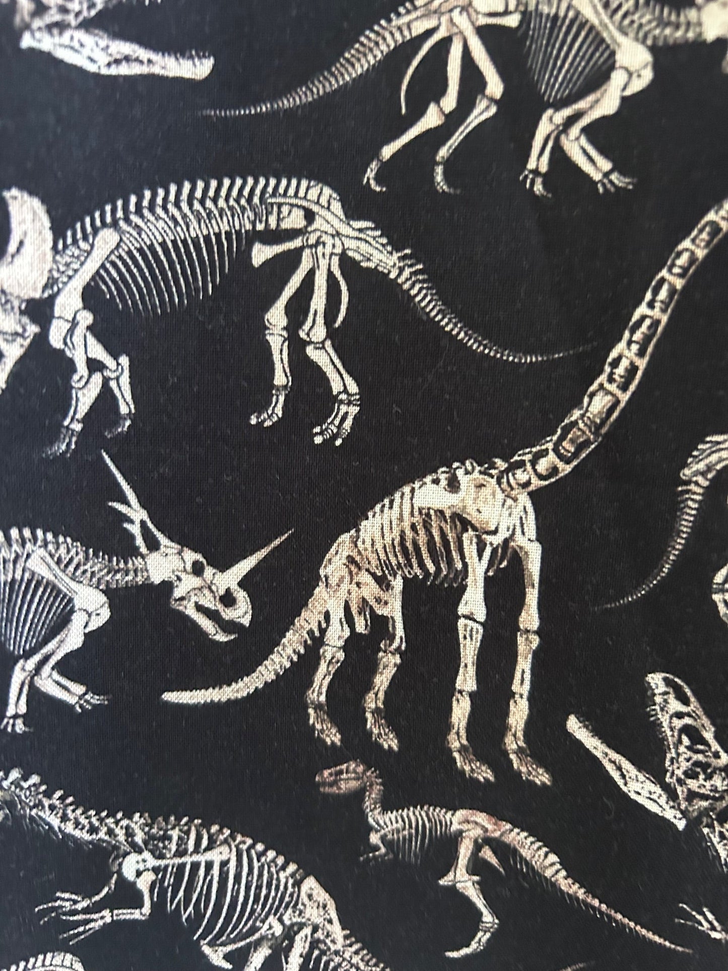 Dino Bones Skater Skirt, view 2001 — Soul Flow Apparel