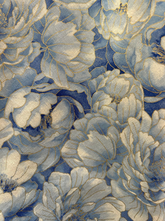Elizabeth Dress in Sky Floral, view 2044 — Soul Flow Apparel