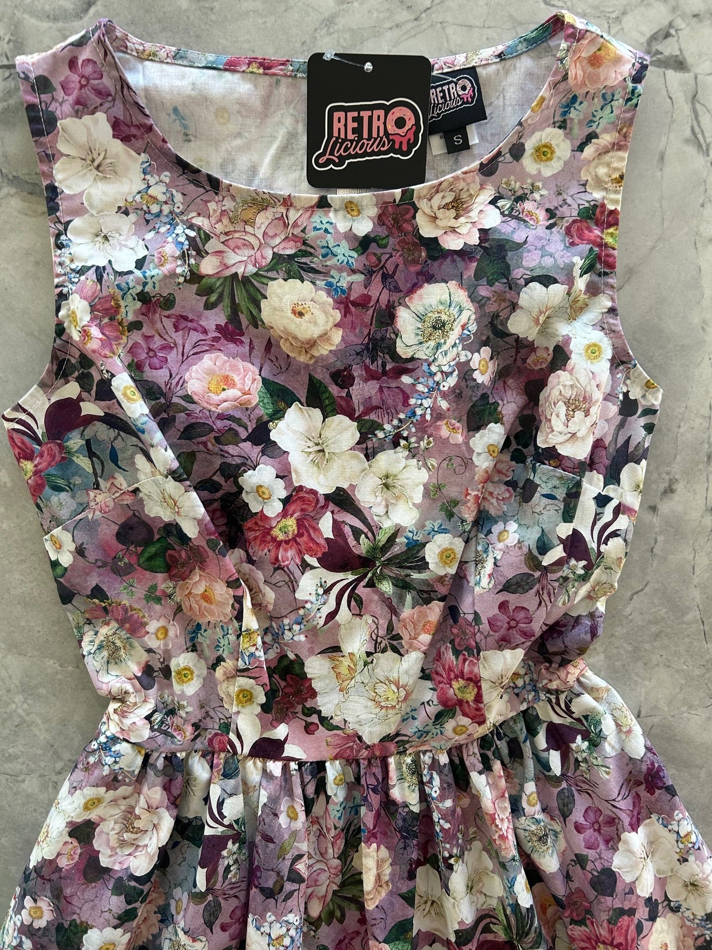 Floral Midi Dress, view 2046 — Soul Flow Apparel