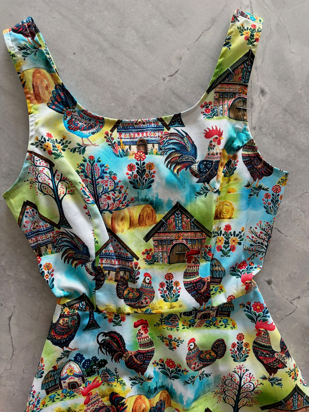 Farm Skater Dress, view 2679 — Soul Flow Apparel
