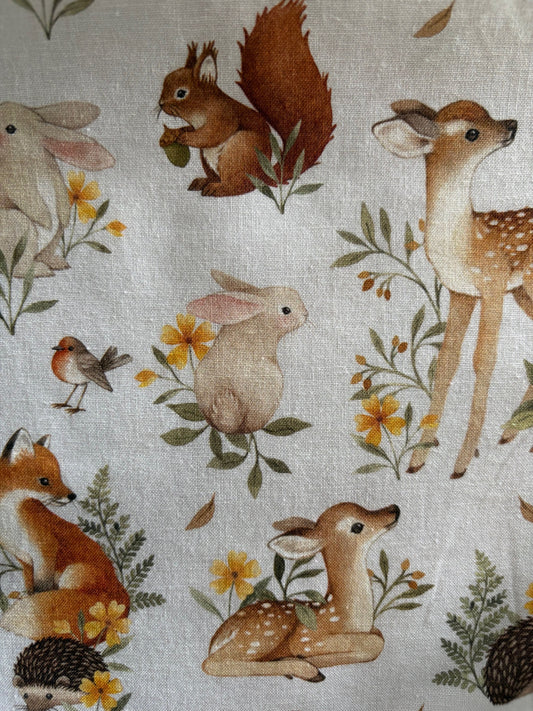 Woodland Animals Greta Dress, view 2804 — Soul Flow Apparel