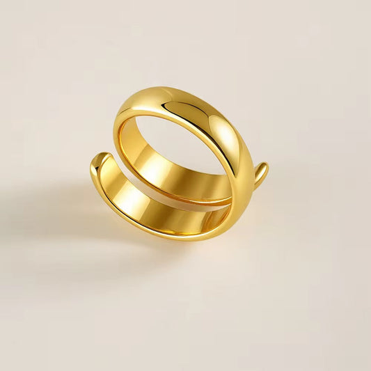 Thea Wrap Ring, view 1 — Soul Flow Apparel