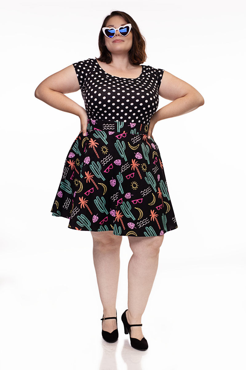 Summer Fun Skater Skirt - Small Only, view 9190 — Soul Flow Apparel
