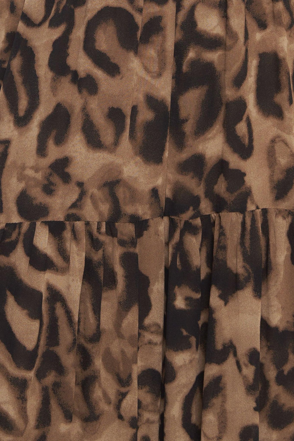 Wild Temptation Woven Jumpsuit in leopard, fabric swatch — Soul Flow Apparel