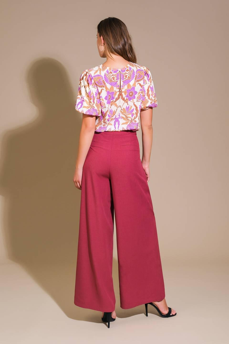 Romantic Whims Woven Top in light taupe, view 6 — Soul Flow Apparel