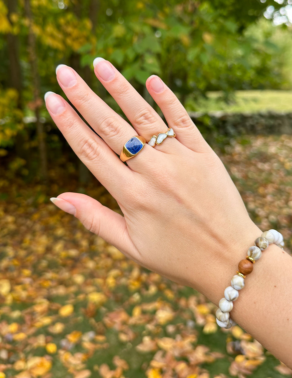 Indigo Signet Ring – Christian Ring